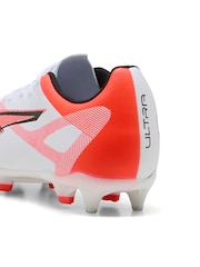 Puma White Ultra 5 Play Mxsg Football Boots - Image 6 of 6