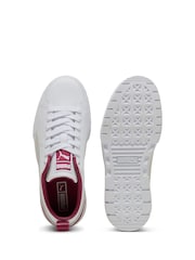 White - Puma Womens Mayze Lux Sneakers - Image 4 of 6