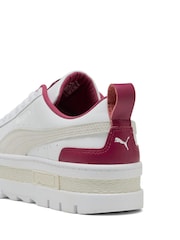 White - Puma Womens Mayze Lux Sneakers - Image 6 of 6