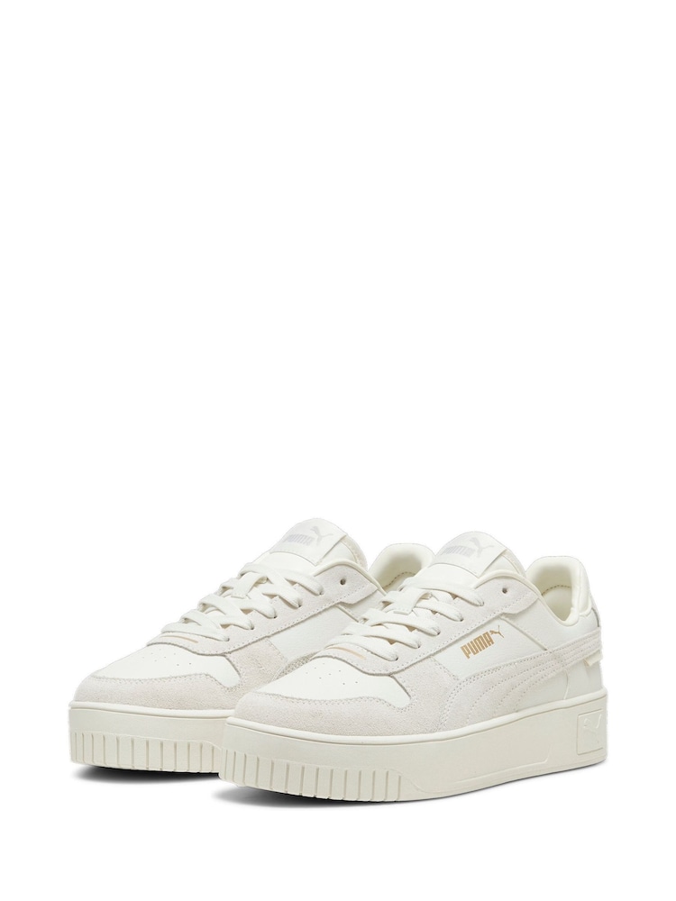 Puma Grey Womens Carina Street SD Sneakers - Image 2 of 6