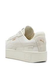 Puma Grey Womens Carina Street SD Sneakers - Image 3 of 6