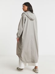 Simply Be Grey Utility Parachute Jacket - Image 2 of 4