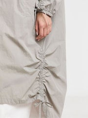 Simply Be Grey Utility Parachute Jacket - Image 3 of 4
