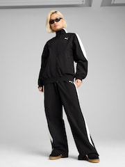 Puma Black Mens T7 Oversized Track Jacket - Image 1 of 5