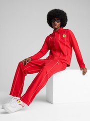 Puma Red Mens Scuderia Ferrari Race Premium Jacket - Image 1 of 5