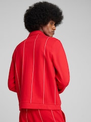 Puma Red Mens Scuderia Ferrari Race Premium Jacket - Image 2 of 5