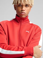 Puma Red Mens T7 ALWAYS ON Track Jacket - Image 2 of 5