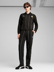 Puma Black Mens Scuderia Ferrari Race Premium Jacket - Image 1 of 5