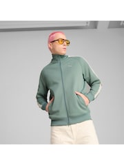 Puma Green Mens T7 ALWAYS ON Track Jacket - Image 1 of 5