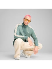 Puma Green Mens T7 ALWAYS ON Track Jacket - Image 3 of 5