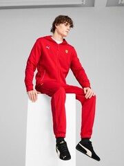 Puma Red Mens Scuderia Ferrari Race Sweat Jacket - Image 1 of 5