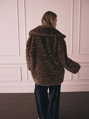 Abrigo de piel sintética de Rockett St George - Imagen 5 de 10