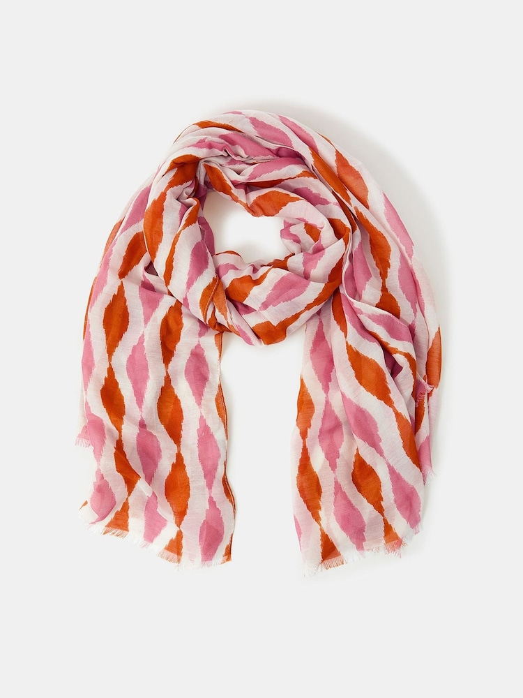 Accessorize šal z zavitim potiskom - Slika 2 iz 2