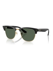 Ray Ban Clubmaster Reverse Square Black Sunglasses - Bild 3 von 6