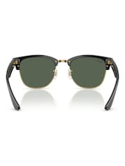 Ray Ban Clubmaster Reverse Square Black Sunglasses - Bild 4 von 6