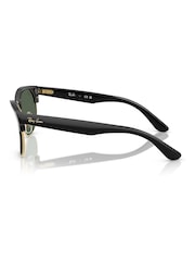 Ray Ban Clubmaster Reverse Square Black Sunglasses - Bild 6 von 6