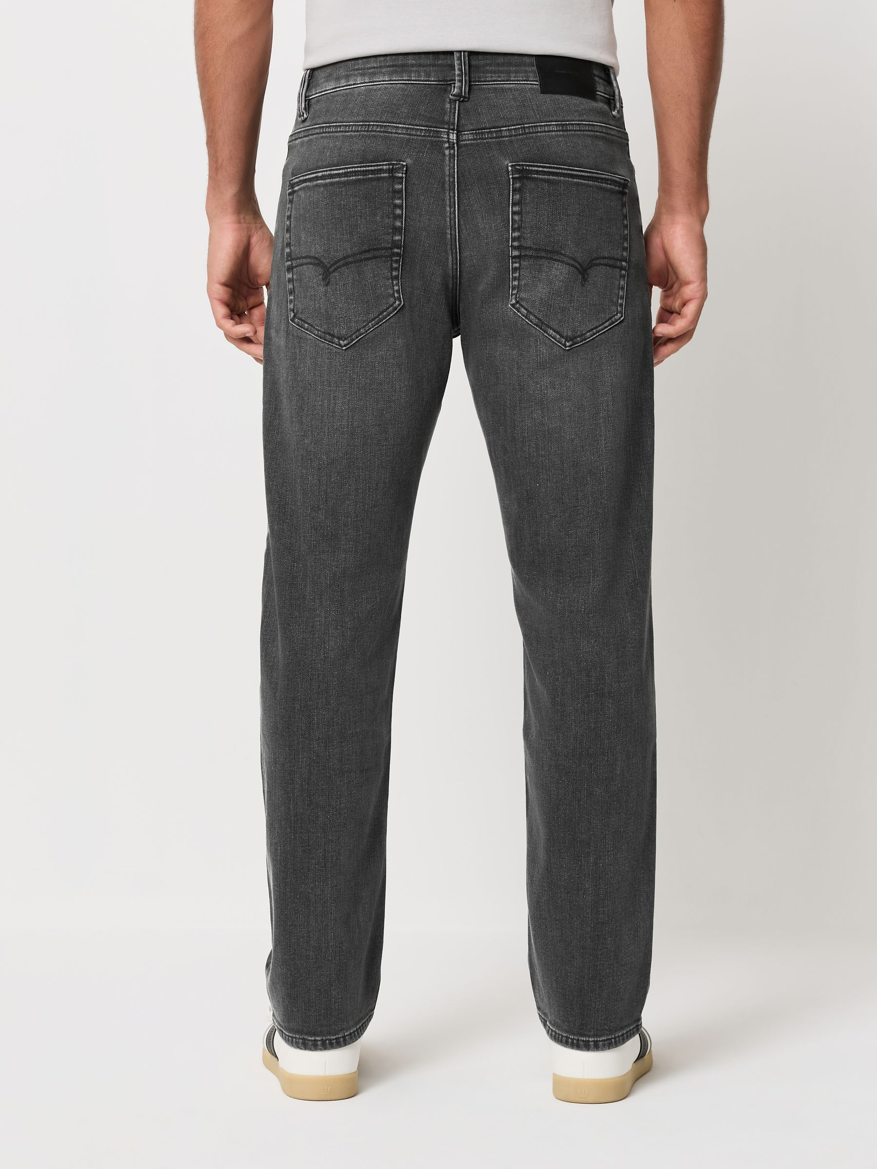 Buy Grey - ThermoGen Straight Fit Motionflex Jeans from Next USA