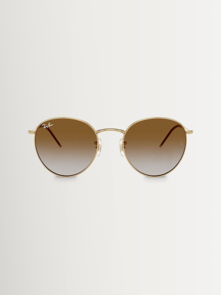 Ray-Ban Gold Round Reverse Round Sunglasses - Image 5 of 5 Ray-Ban Gold Round Reverse Round Sunglasses - Image 5 of 5