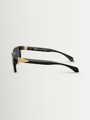 Versace Black Ve4490u Rectangle Sunglasses - Image 5 of 5