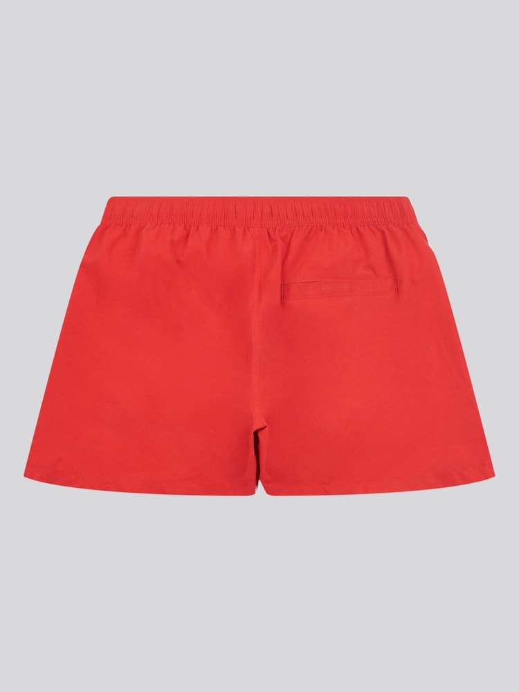 U.S. Polo Assn. Red Mens Core Swim Shorts - Image 2 of 4
