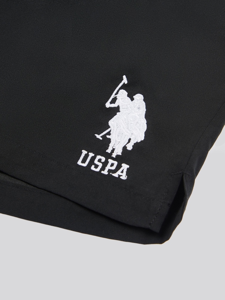 U.S. Polo Assn. Black Mens Player 3 Swim Shorts - Image 5 of 5