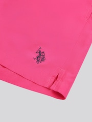 U.S. Polo Assn. Pink Mens Core Swim Shorts - Image 4 of 4