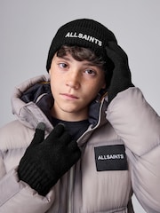 smALLSAINTS Underground Logo Beanie and Gloves Set - Imagen 2 de 5