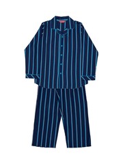Cyberjammies Blue Minijammies Printed Long Sleeve 100% Cotton Pyjamas Set - Image 4 of 4