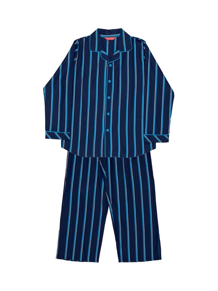 Cyberjammies Blue Minijammies Printed Long Sleeve 100% Cotton Pyjamas Set - Image 4 of 4