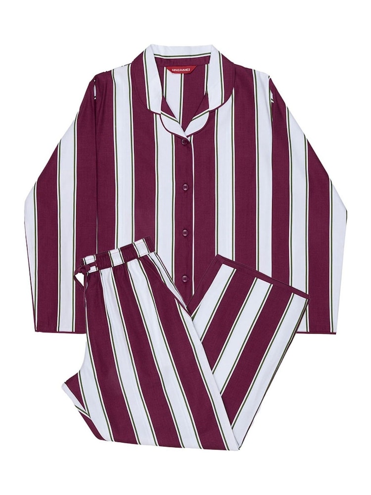 Cyberjammies Red Minijammies Printed Long Sleeve 100% Cotton Pyjamas Set - Image 4 of 4