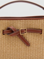 Mango Brown Buckle Bucket Bag - Image 3 of 3