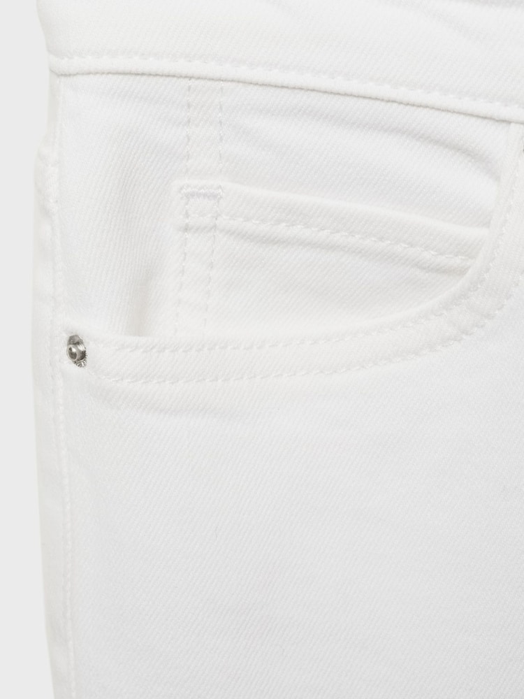 Mango White Mid Rise Skinny Jeans - Image 11 of 11 Mango White Mid Rise Skinny Jeans - Image 11 of 11