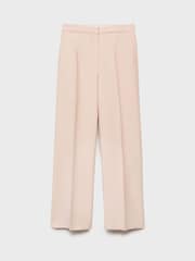 Mango Cream Straight Suit Trousers - Image 6 of 6