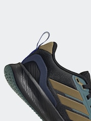adidas Black Runfalcon 5 Lace Running Junior Trainers - Image 8 of 9