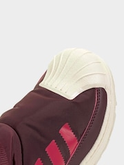 adidas Originals Red Superstar 360 Winterized Kids Boot - Image 10 of 11