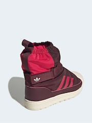 adidas Originals Red Superstar 360 Winterized Kids Boot - Image 2 of 11