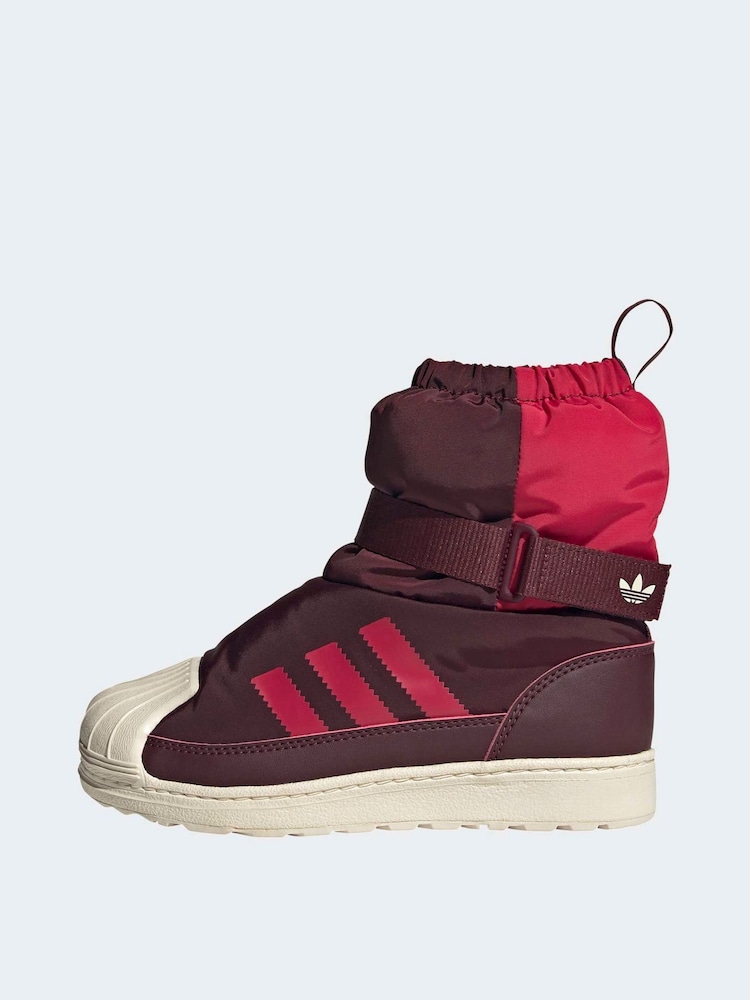 Buy adidas Originals Red Superstar 360 Winterized Kids Boot from Next USA Buy adidas Originals Red Superstar 360 Winterized Kids Boot from Next USA