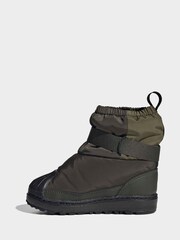 أخضر - adidas Originals Superstar 360 Infant Boot Trainers - صورة 2 من 10