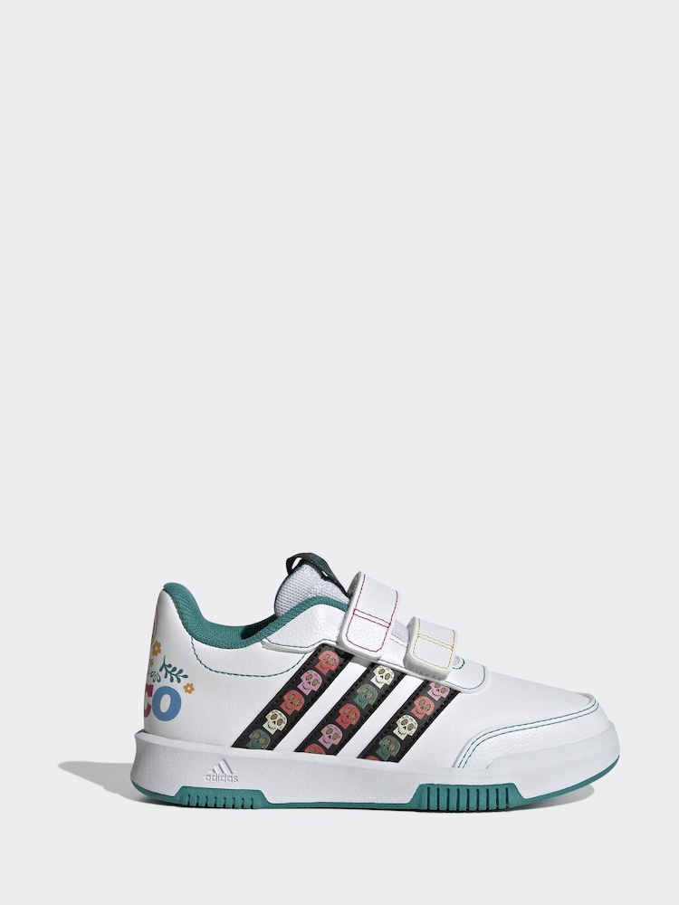 adidas White Disney Coco Tensaur Hook and Loop Kids Trainers - Image 1 of 9 adidas White Disney Coco Tensaur Hook and Loop Kids Trainers - Image 1 of 9