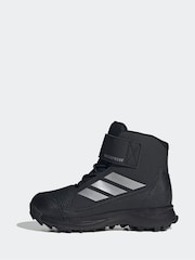 adidas Black Terrex Snow CF CLIMAWARM Cosy Winter Kids Boots - Image 2 of 9