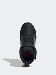 adidas Black Terrex Snow CF CLIMAWARM Cosy Winter Kids Boots - Image 5 of 9