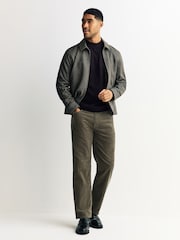 Stone Straight Fit Belted Corduroy Trousers - Image 2 of 11