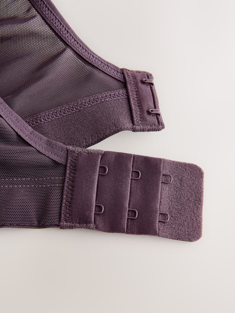 Plum 紫色 - DD+ 无垫全罩杯 Dry Tech 高强度运动文胸 - 10的图像10} Plum 紫色 - DD+ 无垫全罩杯 Dry Tech 高强度运动文胸 - 10的图像10}