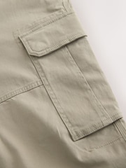 Stone Cotton Stretch Cargo Trousers - Image 7 of 7