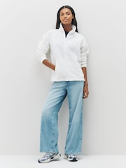 Columbia Benton Springs™ Full Zip White Fleece - Image 3 of 6