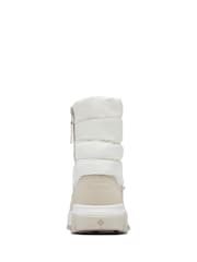 Botas Columbia Snowtrot Brancas de Cano Médio - Imagem 8 de 10