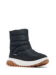 Columbia Snowtrot Mid Black Boots - Image 4 of 9