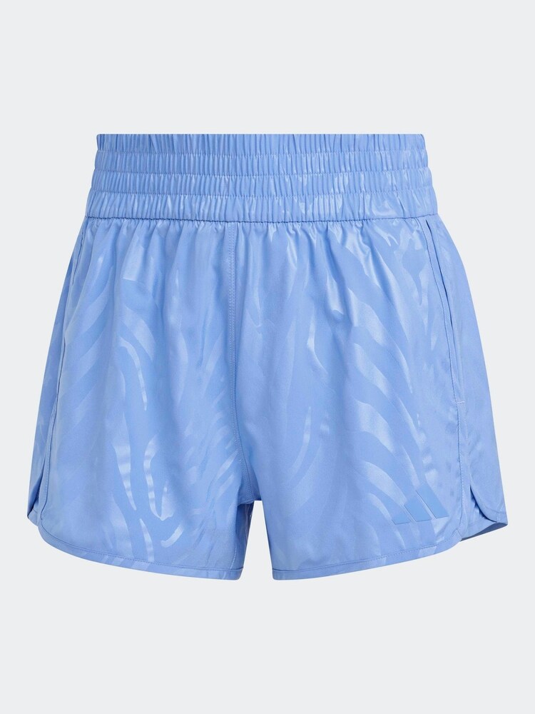 adidas Blue AOP Pacer Shorts - Image 6 of 6 adidas Blue AOP Pacer Shorts - Image 6 of 6