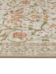 Hug Rug Britaniya istehsalı yuyula bilən Country Paisley Runner - 6şəkildən 5 şəkil