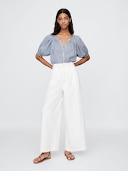 Azul - Gap DÔEN Gingham Blouse - Imagen 3 de 6